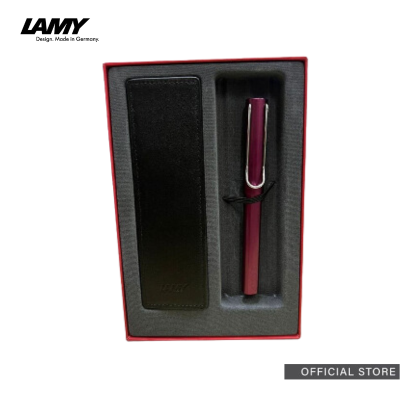 LAMY AL-star Rollerball Pen + Red Gift Box with Pen Pouch