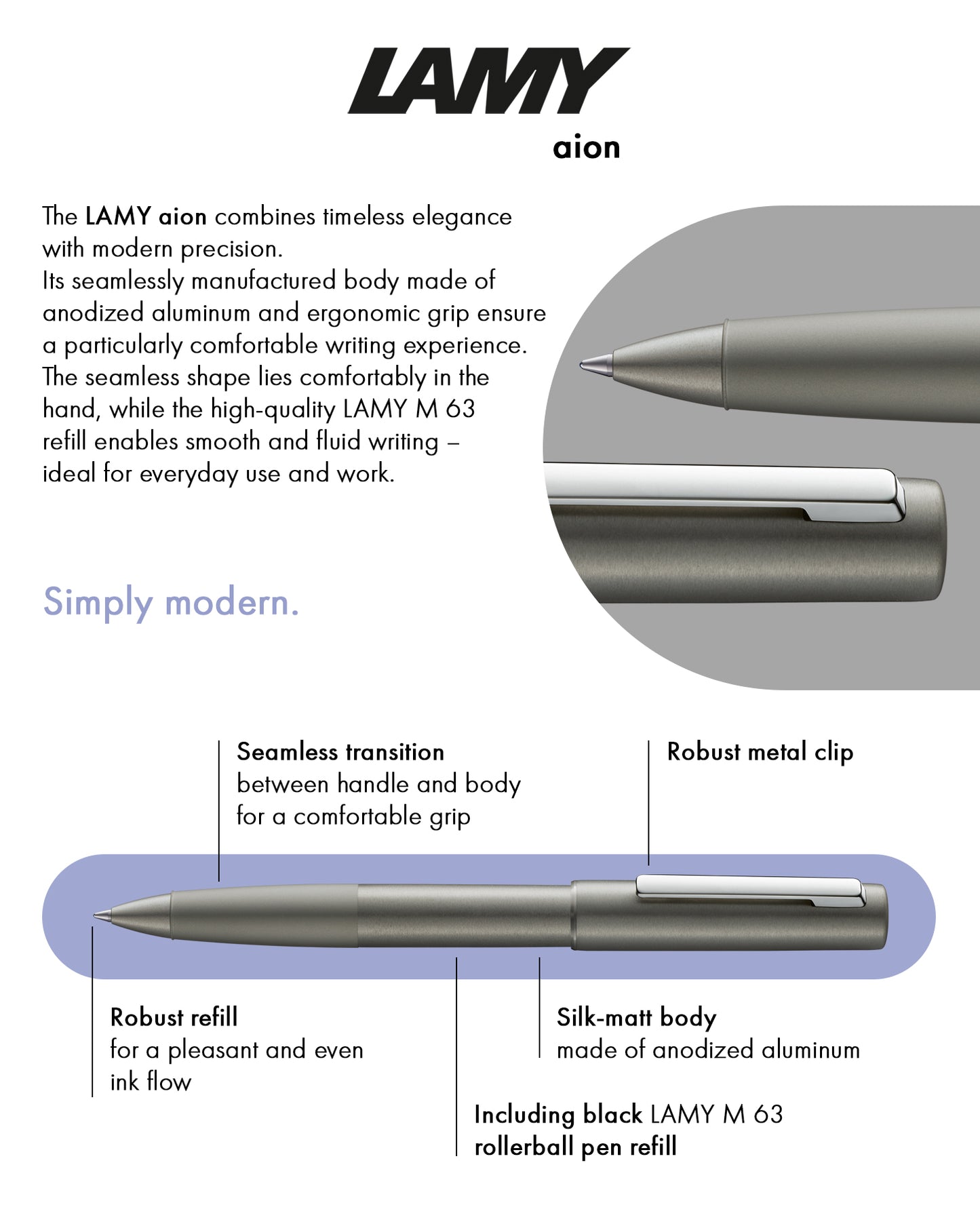 LAMY aion Rollerball Pen