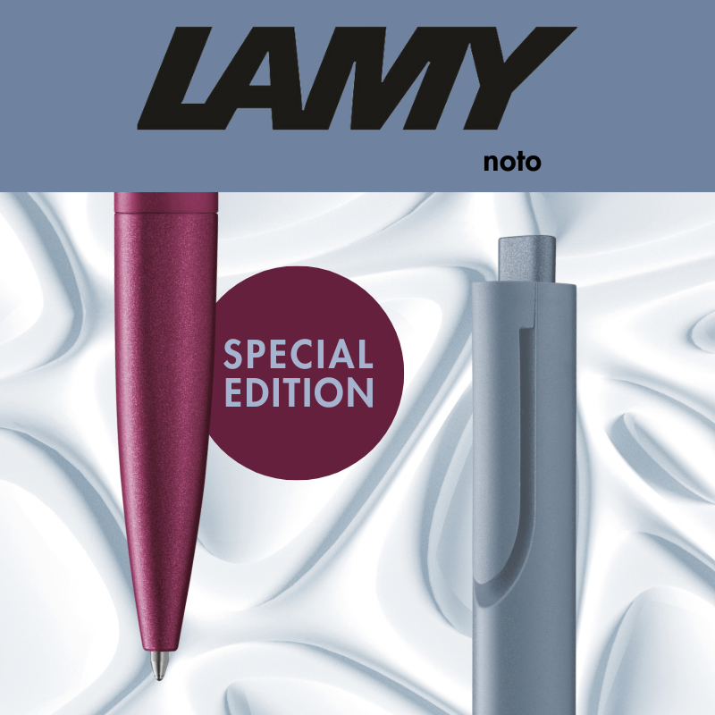 LAMY 283 noto Blue/Burgundy Ballpoint Pen (2025 SE)