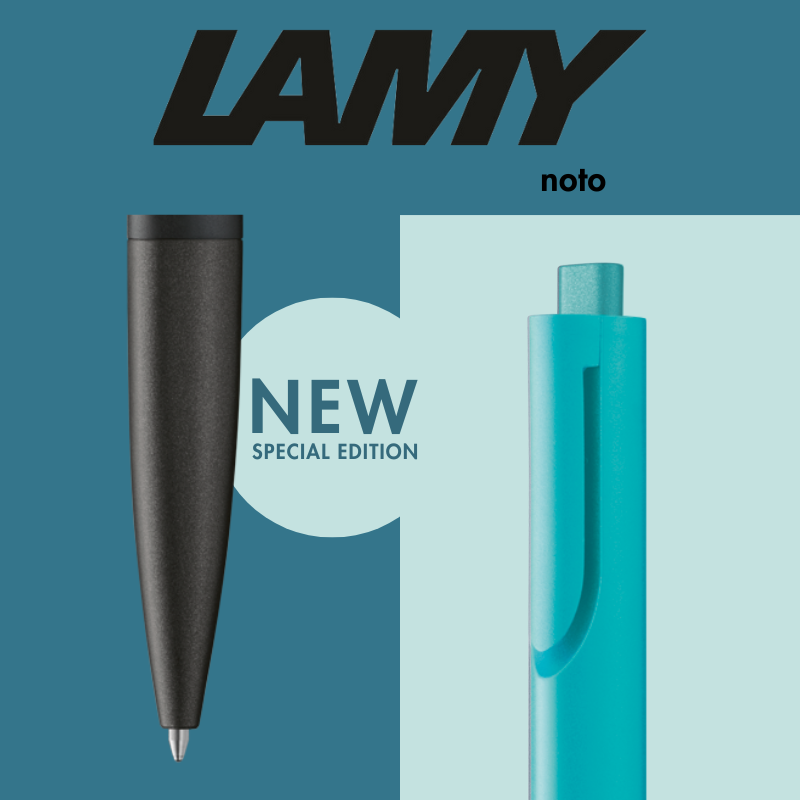 LAMY 283 noto Black/Teal Ballpoint Pen (2026 SE)
