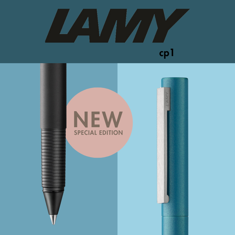 LAMY cp1 Rollerball Pen Aquamarine/Black