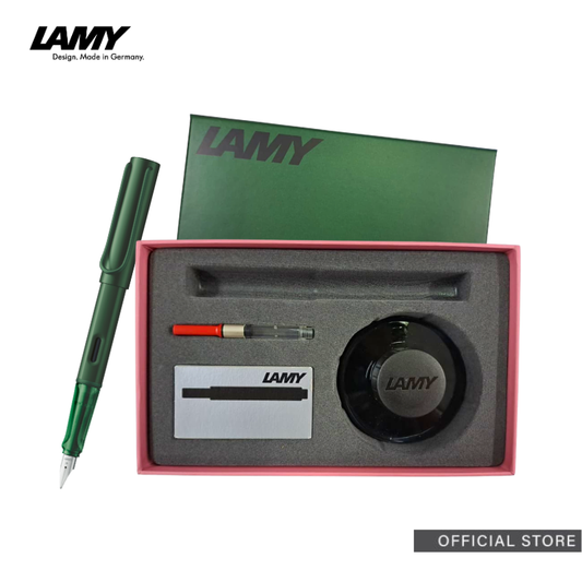 LAMY AL-star Fountain Pen pine/flamingo T52 & T10 Set (Gift Set) (SE 26)