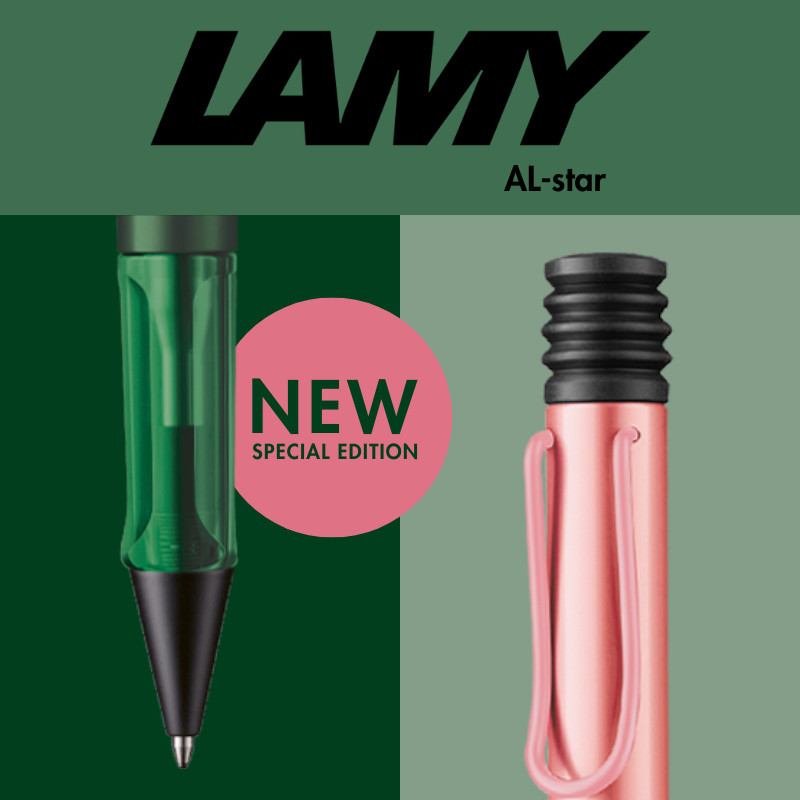 LAMY AL-star Ballpoint Pen pine/flamingo (2026 SE)