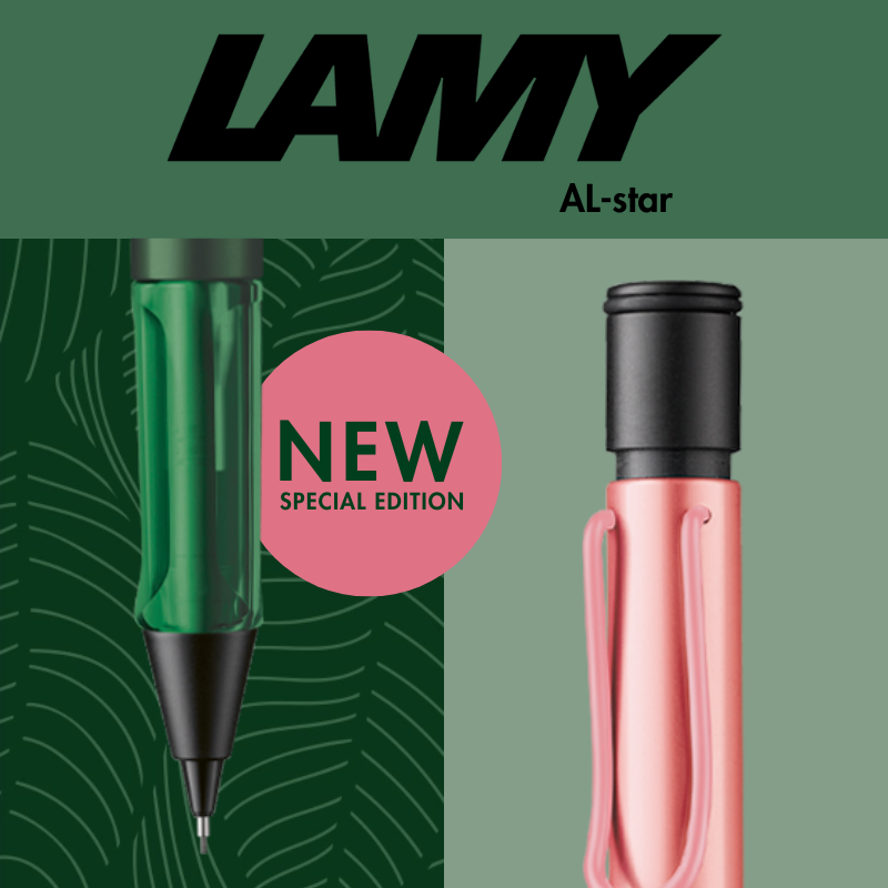 LAMY AL-star Mechanical Pencil pine/flamingo (2026 SE)