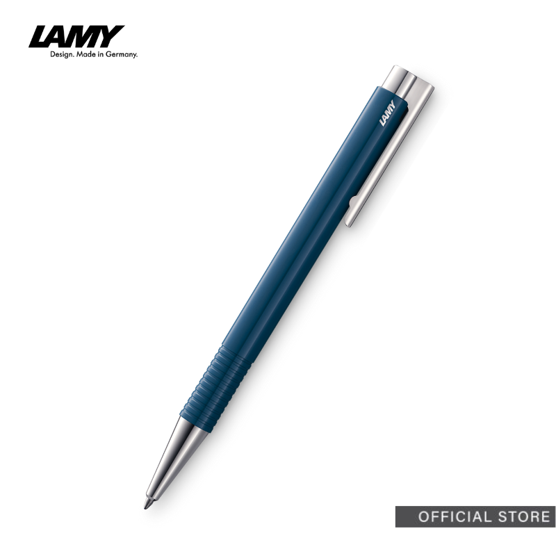 Lamy logo M+ Kugelschreiber 204 - Kuli aus bruchfestem Kunststoff in