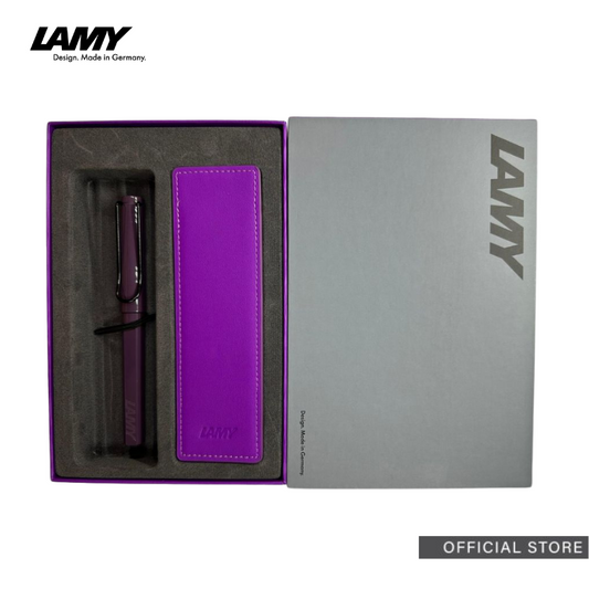 LAMY safari Rollerball Pen + Pen Pouch Set - (2024 SE)