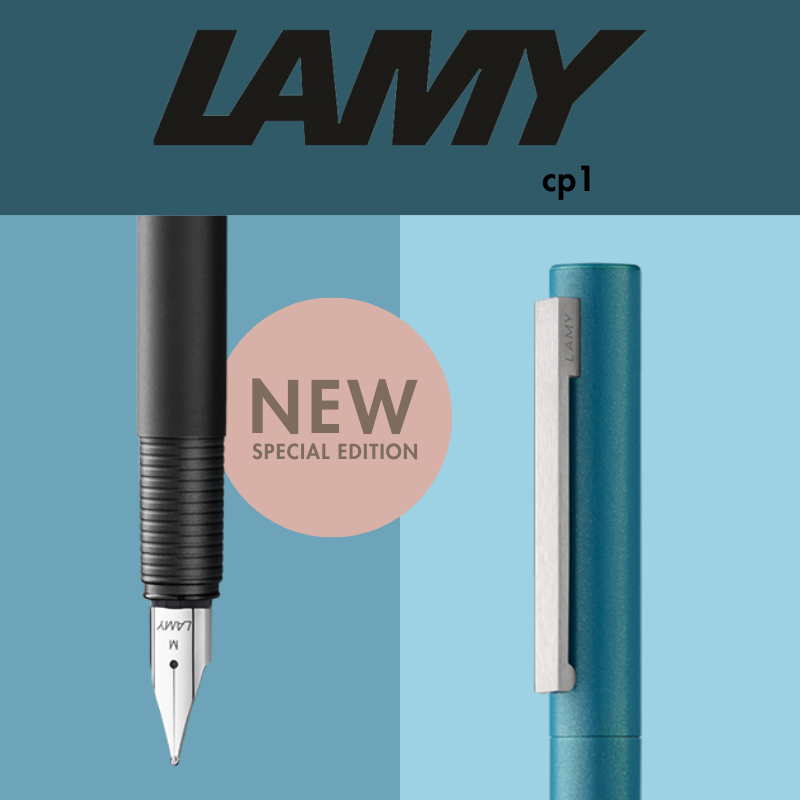 LAMY cp1 Fountain Pen Aquamarine/Black