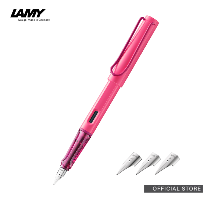 LAMY safari Fountain Pen neonyellow/neonpink (SE 26)