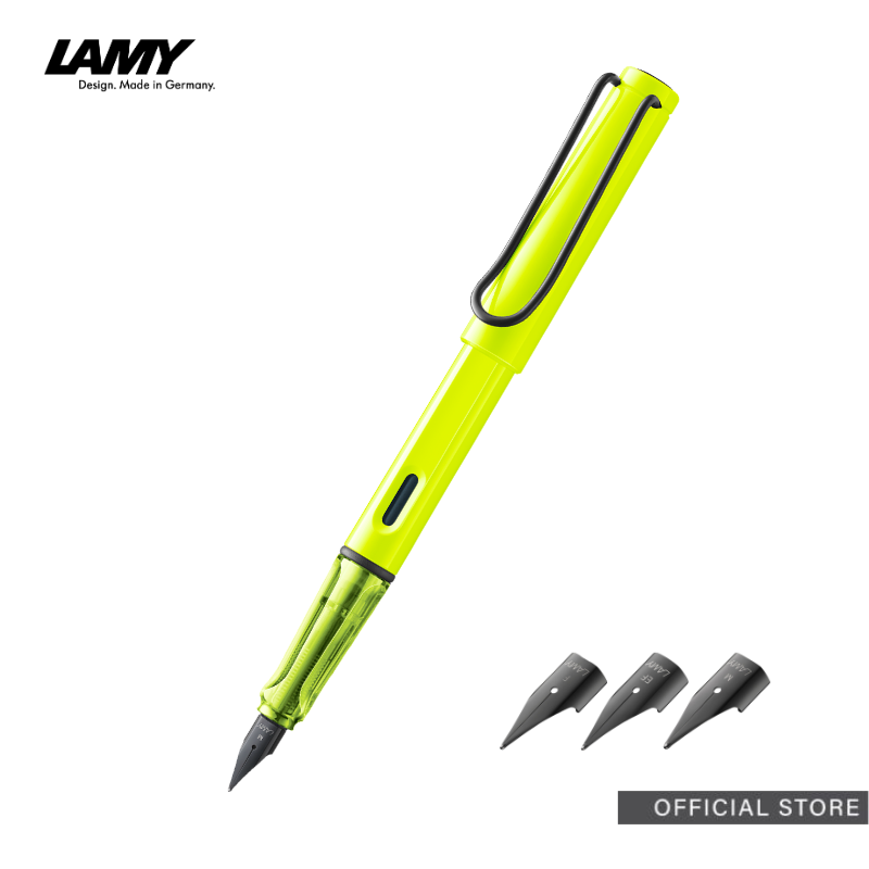 LAMY safari Fountain Pen neonyellow/neonpink (SE 26)