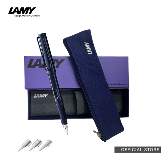 LAMY safari Fountain Pen dark dusk/sunset coral (2025 SE)