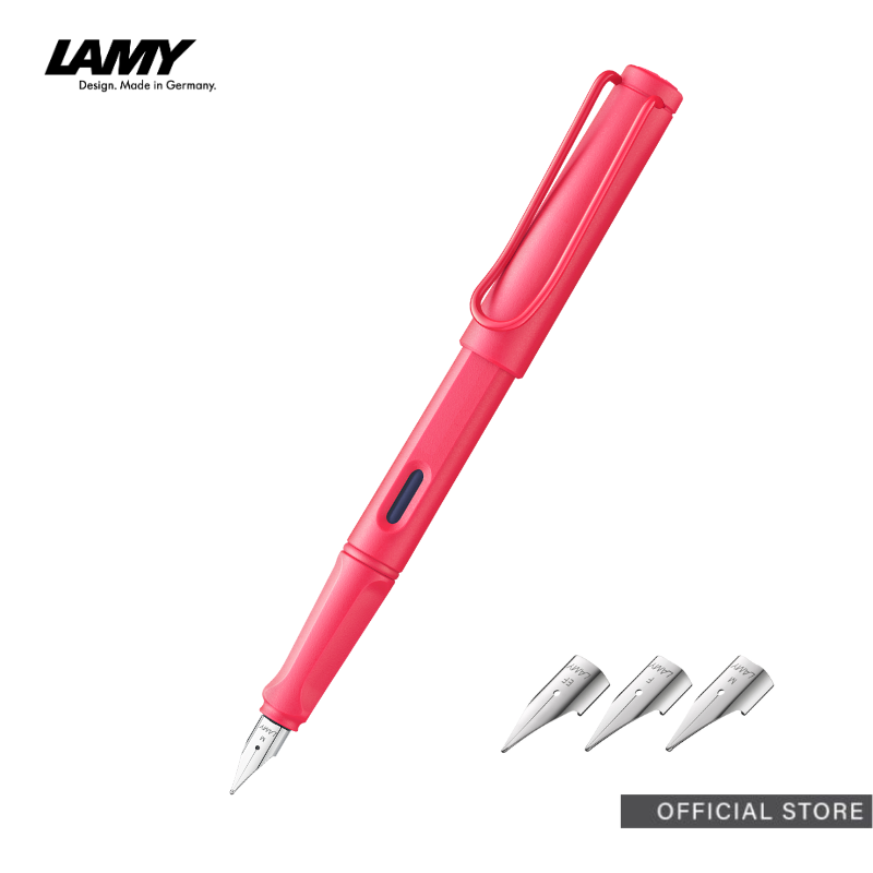 LAMY safari Fountain Pen dark dusk/sunset coral (2025 SE)